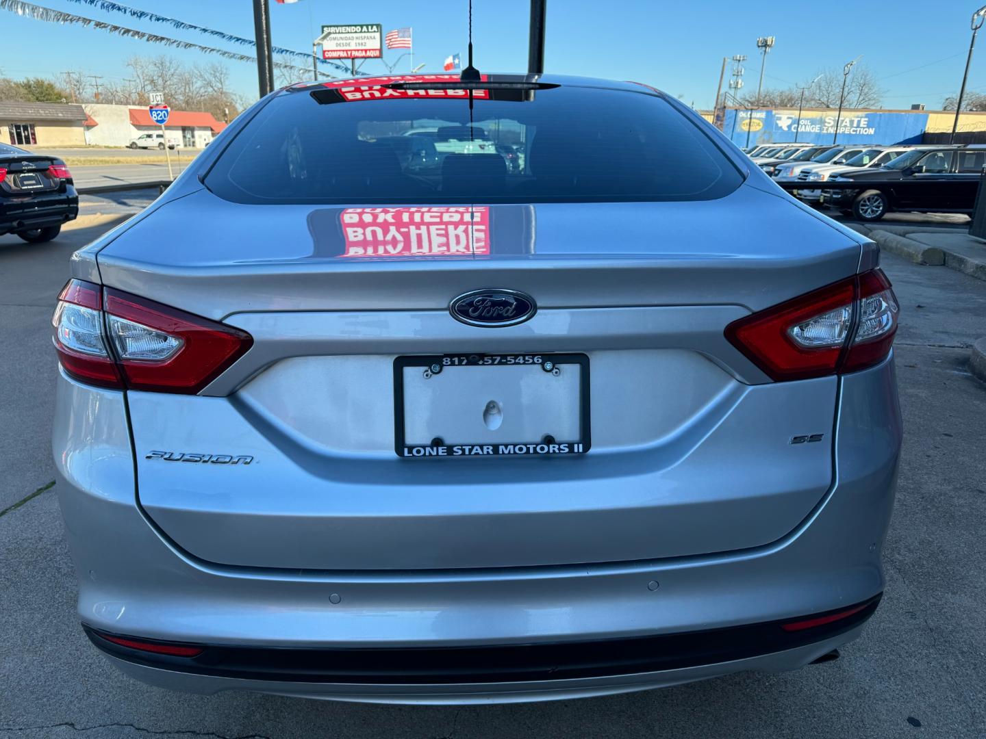 2016 SILVER FORD FUSION SE (3FA6P0H77GR) , located at 5900 E. Lancaster Ave., Fort Worth, TX, 76112, (817) 457-5456, 0.000000, 0.000000 - Photo#4